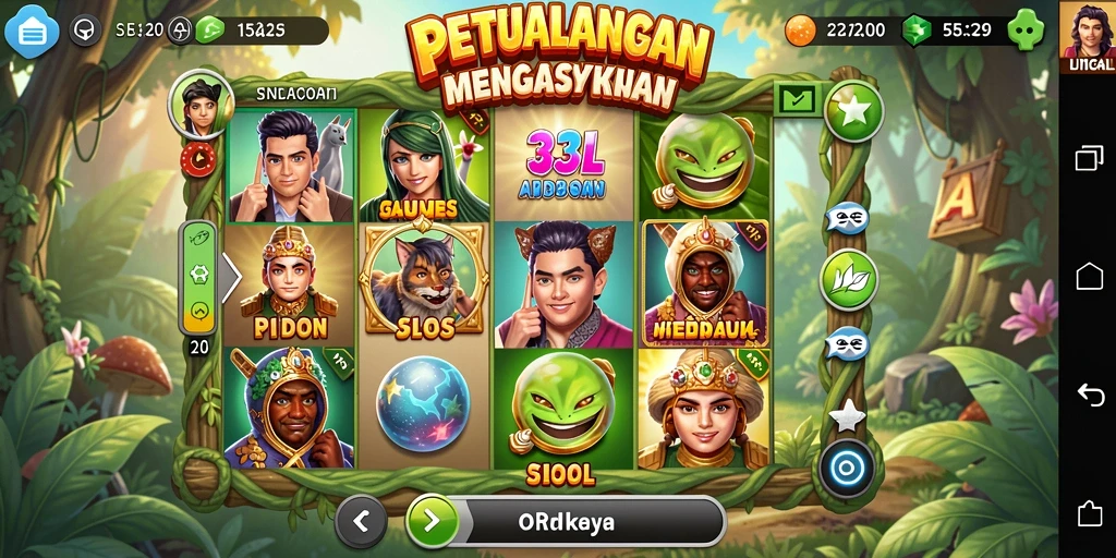 Screenshot menunjukkan keseruan gameplay Slot di 33L.