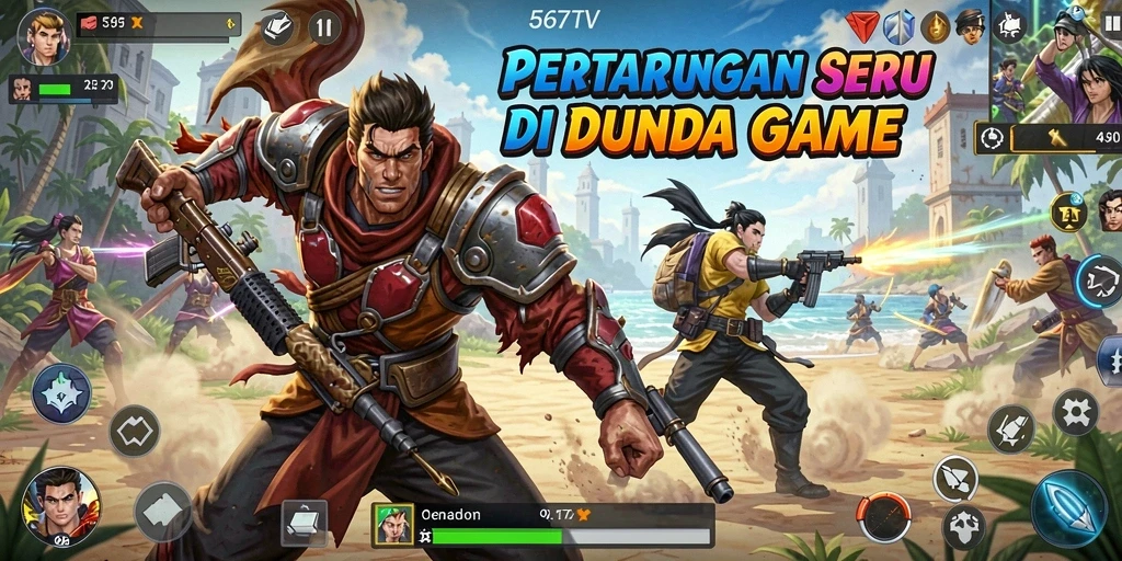 Gameplay Fighting yang intens dan mendebarkan di 567TV.