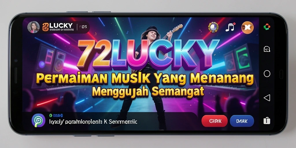 Tampilan gameplay <strong>72LUCKY</strong> yang menarik dengan interaksi musik yang menyentuh.