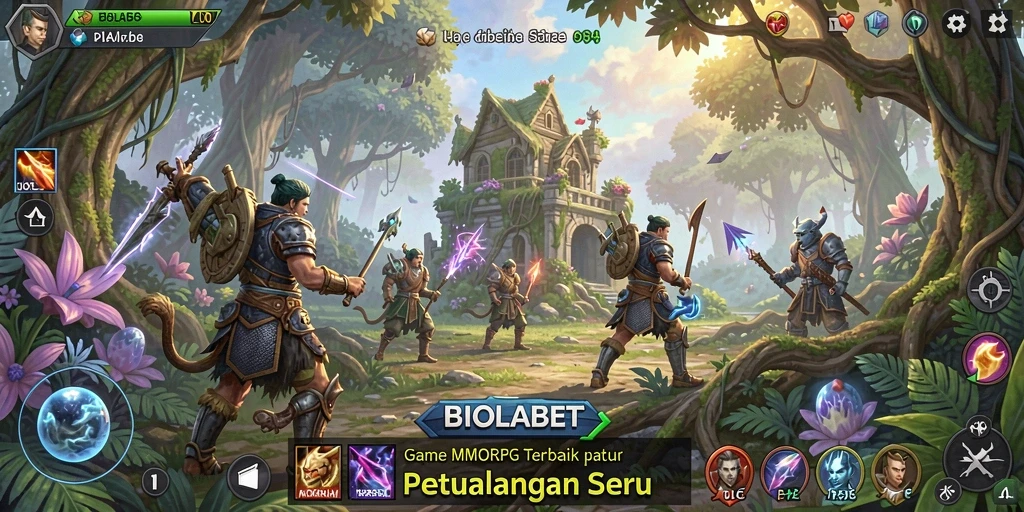 Tampilan gameplay seru di <strong>BIOLABET</strong> dengan pertarungan yang epik dan grafis menawan.