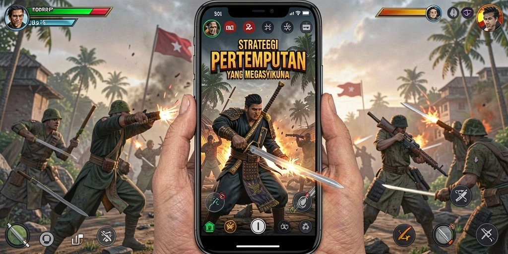 Tampilan menarik dari pertempuran strategi epik dalam IDRRP.