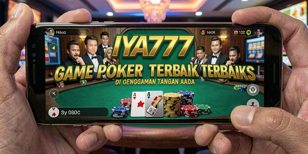 Tampilan menarik dari gameplay poker IYA777 yang seru.