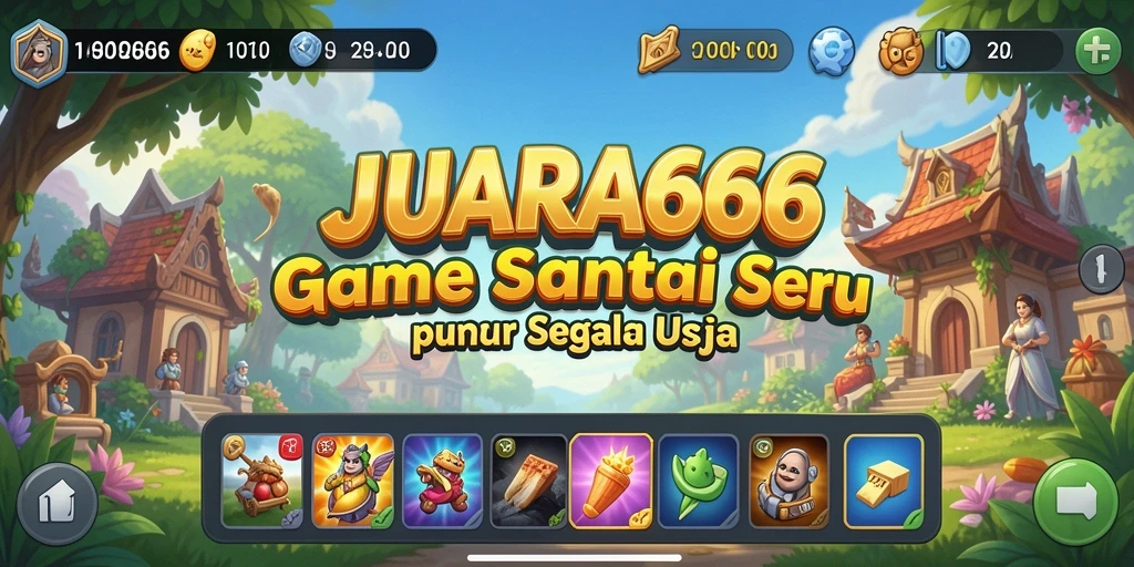 Tangkapan layar gameplay JUARA666 yang penuh warna dan seru.