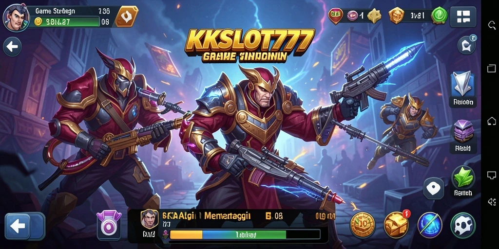 Gameplay menegangkan dan strategi seru di KKSLOT777.