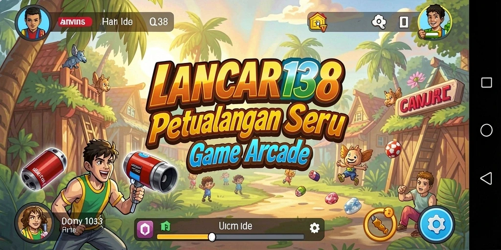 Screenshot gameplay LANCAR138 menampilkan aksi seru dalam permainan Arcade.