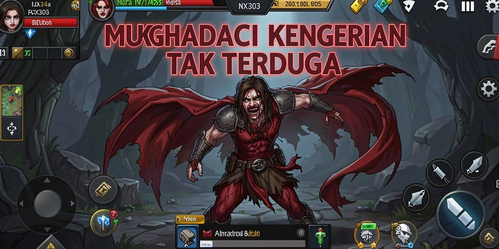 Gameplay NX303 yang menegangkan dan penuh kengerian.