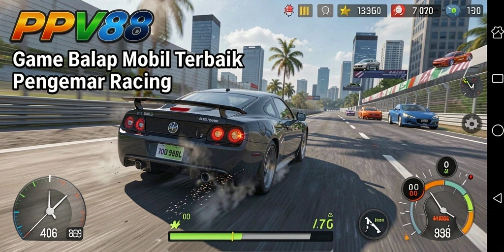 Gameplay balap mobil yang seru dan menantang di PPV88.