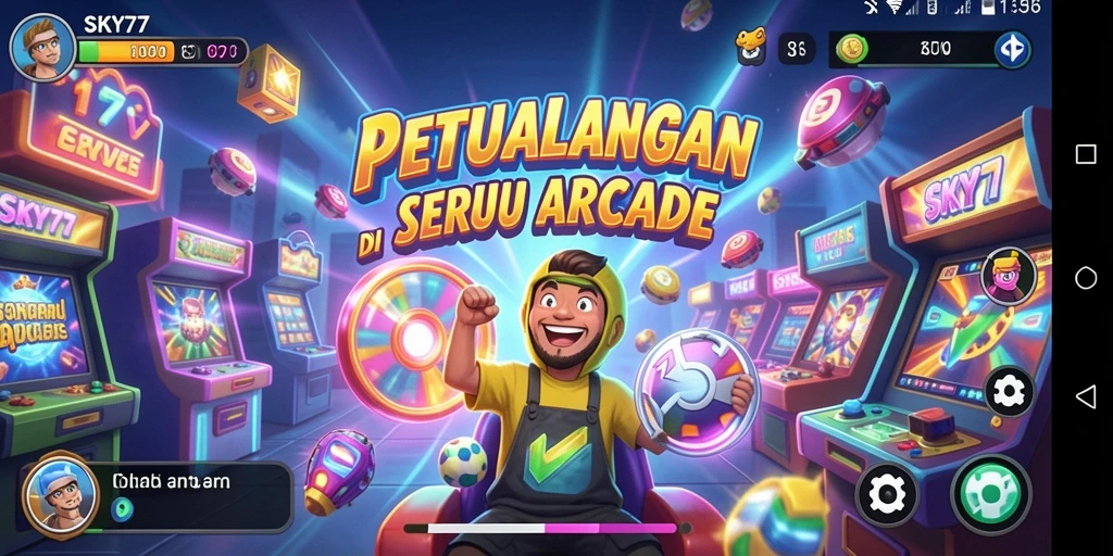 Tampilan gameplay <strong>SKY77</strong> yang seru dan penuh tantangan.