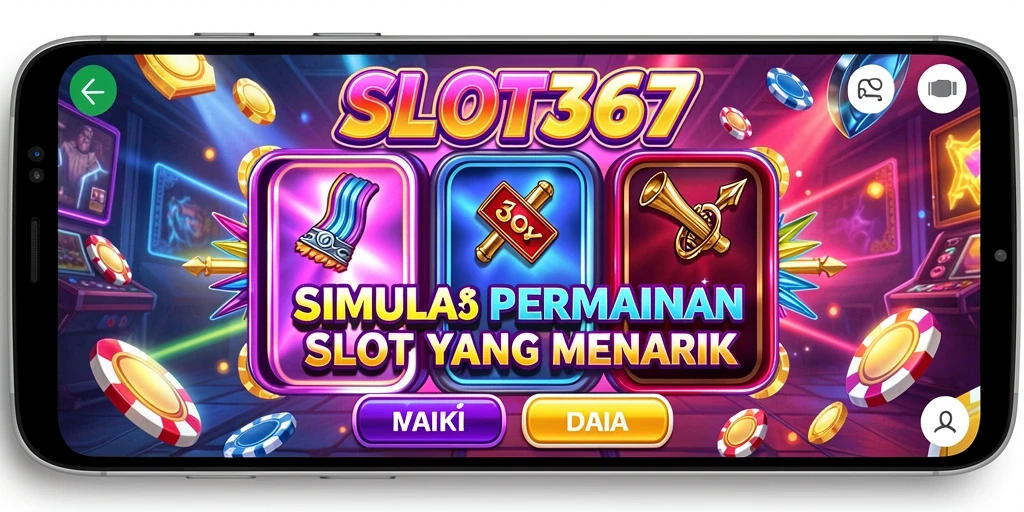 Screenshot utama gameplay SLOT367 dengan tema slot yang menarik.