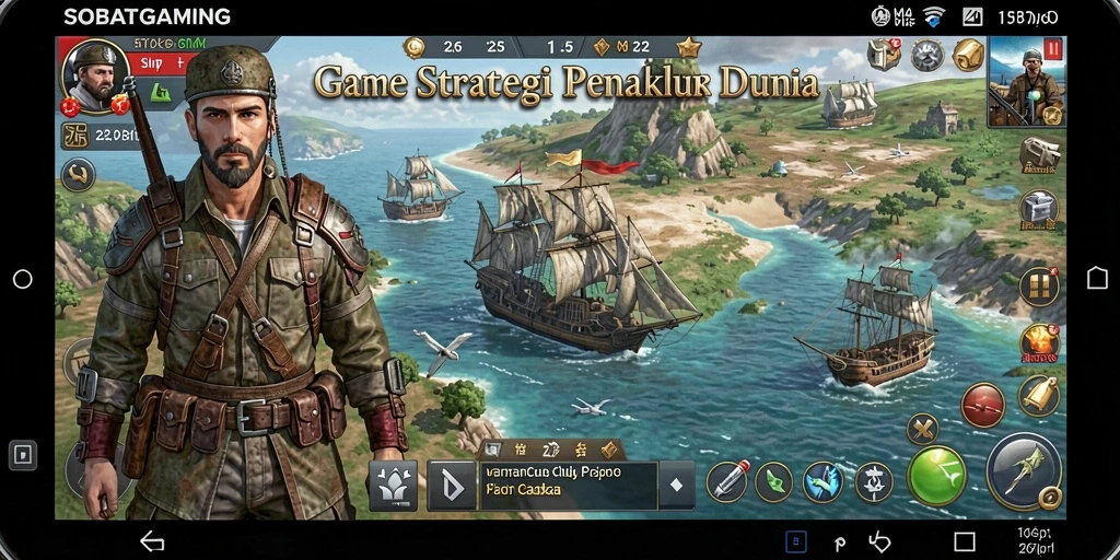 Tampilan gameplay epik dalam SOBATGAMING yang menantang.