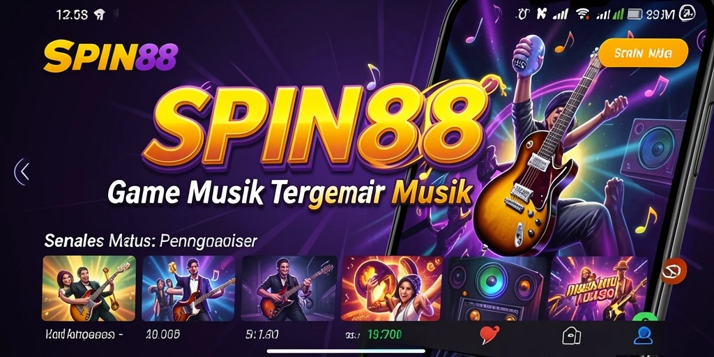 Tampilan menarik dari gameplay SPIN88 dengan lagu-lagu yang beragam.