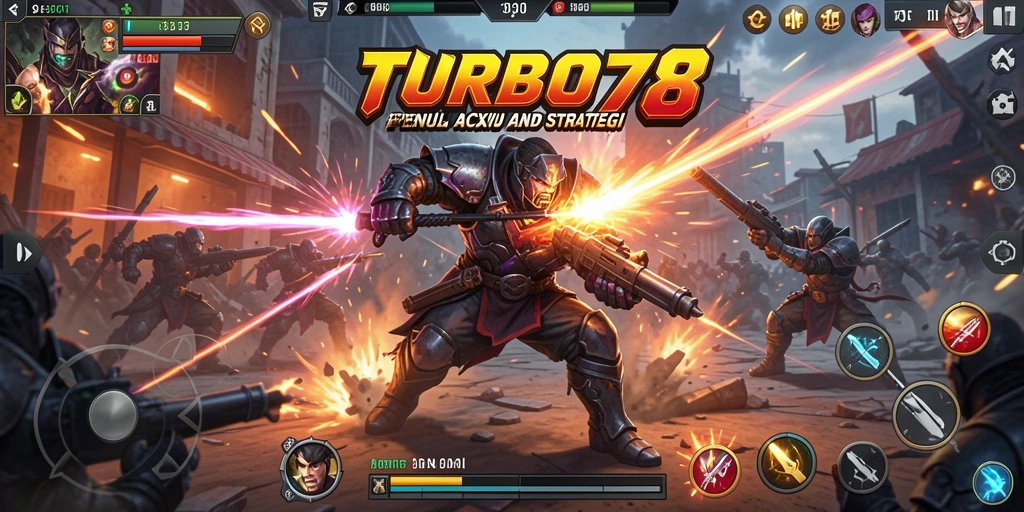 Tampilan gameplay Fighting yang penuh aksi dan karakter menarik.