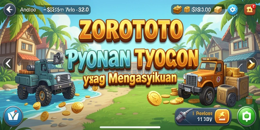 Tampilan gameplay ZOROTOTO yang menarik dan interaktif.
